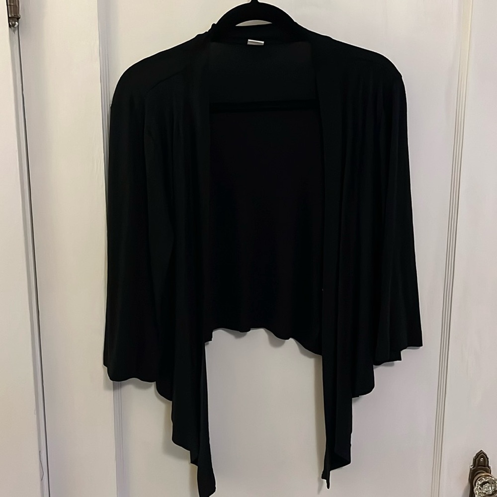 Three Dots Open-Front Cardigan (Women’s Medium)